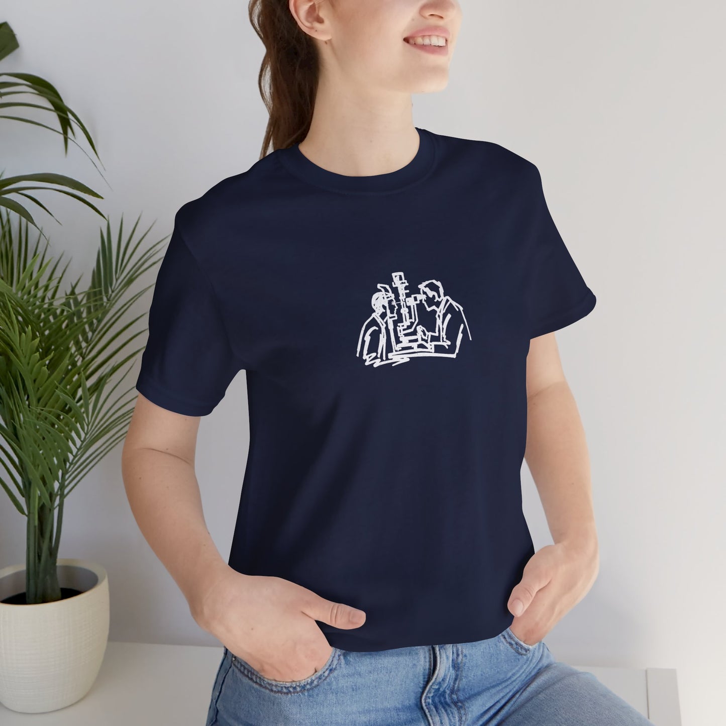 Slit Lamp Exam Tee