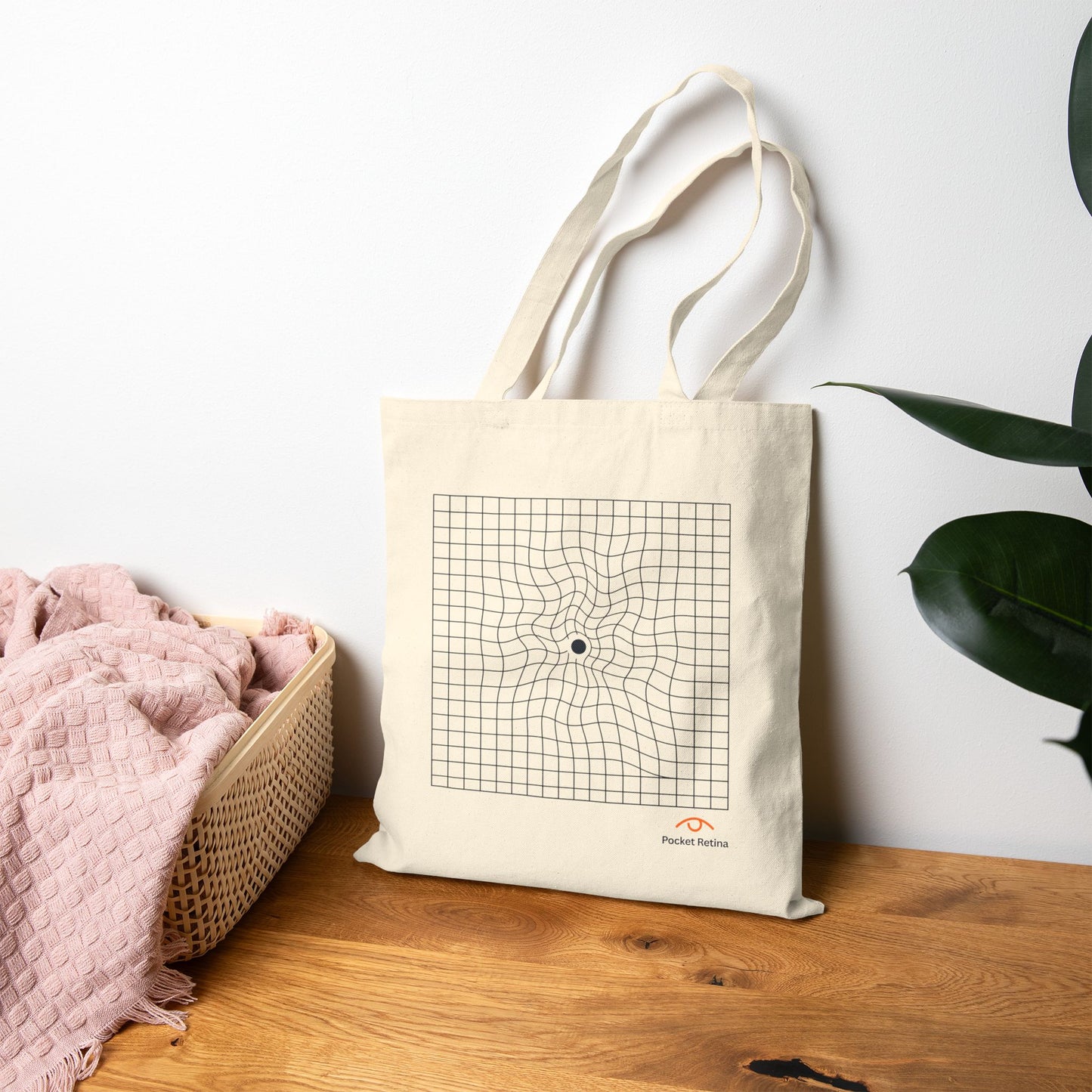 Amsler Grid Tote Bag