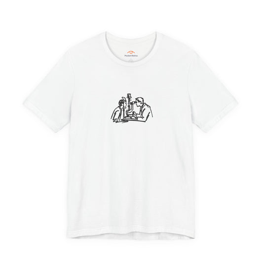 Slit Lamp Exam Tee